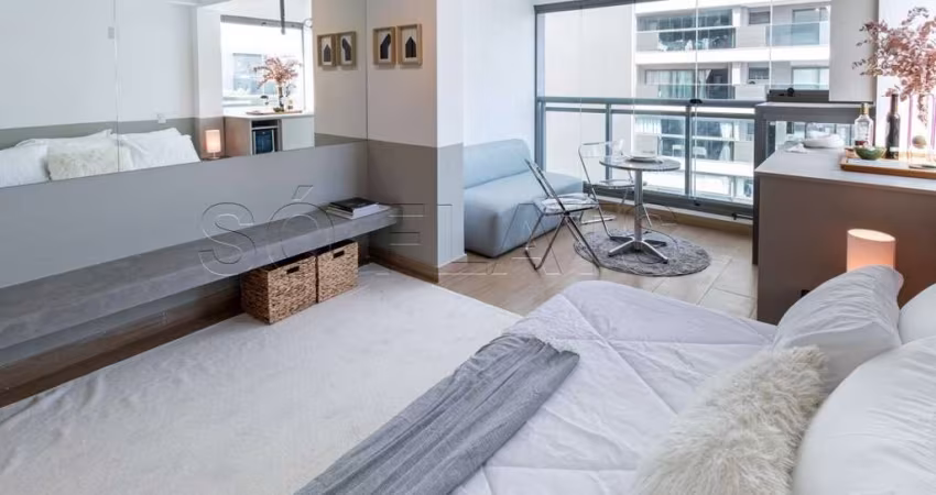 Residencial Z Pinheiros, Studio disponível para venda com 35m², 1 dormitório e 1 vaga