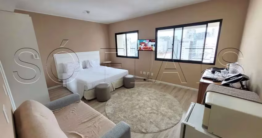 Flat slaviero moema disponível para venda com 26m², 01 dormitório e 01 vaga