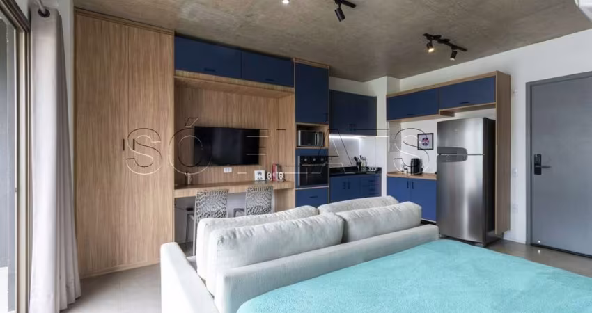 Residencial On Melo Alves, Studio disponível para venda com 33m², 1 dormitório e 1 vaga