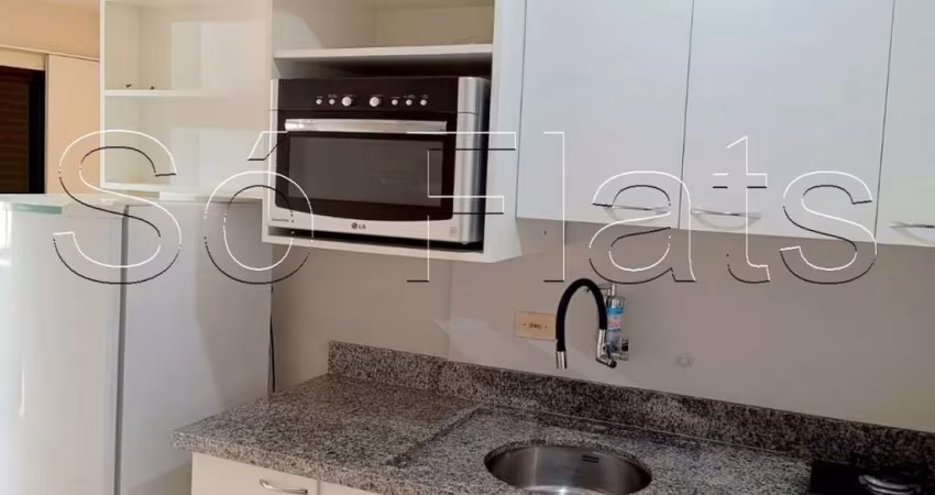 Apto para locação próximo a Av. São Gabriel, 9 de Julho, excelente opção no bairro do Itaim Bibi.