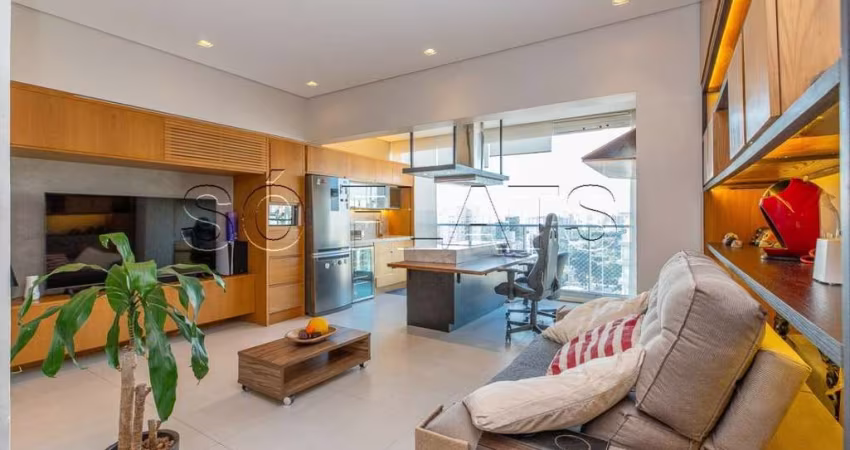 Oca Moema, Apartamento disponível para venda com 89m², 1 dormitório e 2 vagas