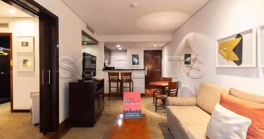 Flat George V Itaim disponivel para venda, com 60m², 1 dormitório e 1 vaga de garagem