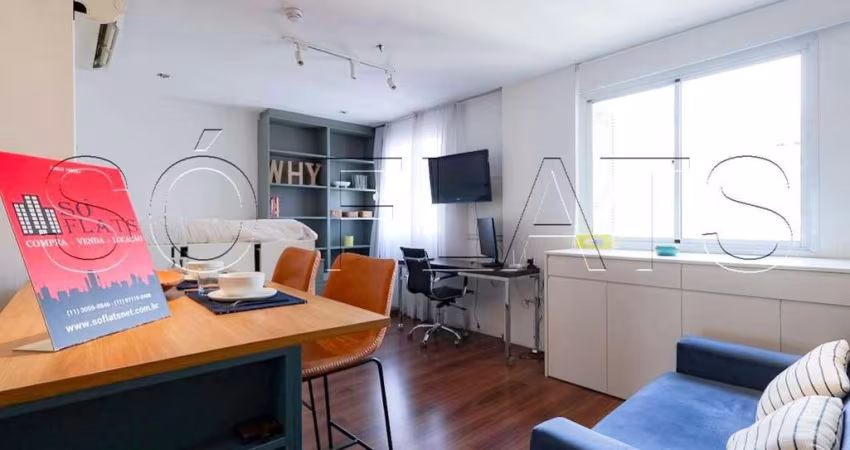 Flat Mercure Vila Olimpia, disponível para venda com 25m², 01 dormitório e 01 vaga