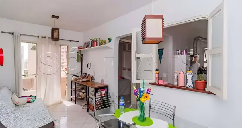 Paulista Paradise Life, apartamento disponível para venda com 40m², 01 dormitório e 01 vaga