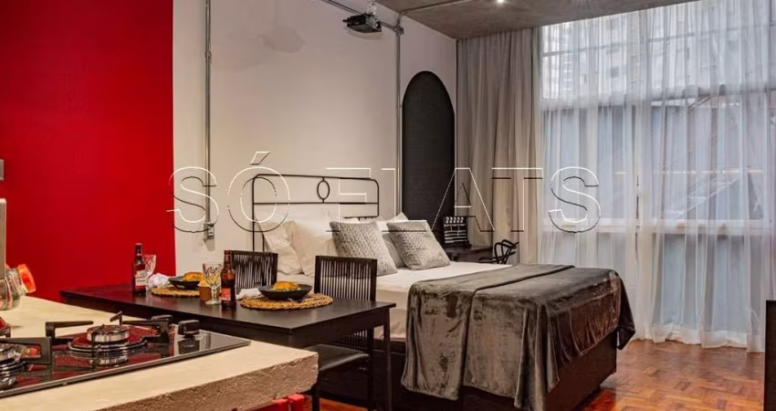 Edifico Copan, Studio disponível para venda com 30m² e 1 dormitório