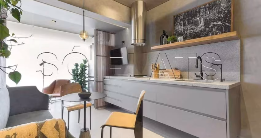 Residencial Summit Pinheiros disponível para venda com 44m², 01 dormitório e 01 vaga de garagem