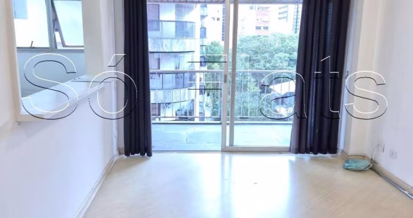 New Wave, apto disponível para locação contendo 54m², 1 dormitório e 1 vaga no bairro de Moema.
