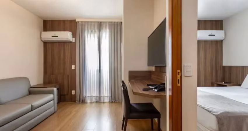 Flat no pool em porto alegre ideal para investimento