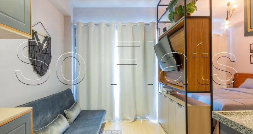 Studio Next One Itaim, flat disponível para locação contendo 27m² e 1 dormitório.