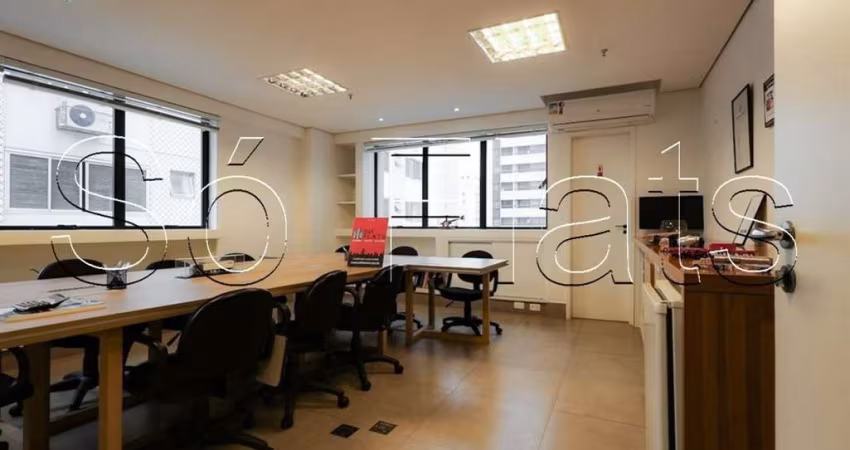 Gardens Office Center, conjunto comercial disponível para locação com 37m² e 1 vaga de garagem.