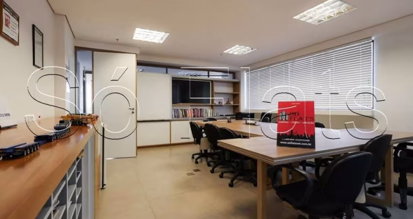 Gardens Office Center, conjunto comercial disponível para locação com 37m² e 1 vaga de garagem.