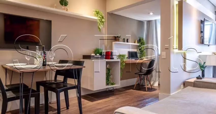 Flat transamérica berrini disponível para venda com 32m², 01 dormitório e 01 vaga de garagem