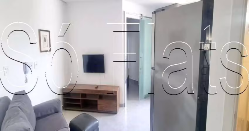 Residencial Vila Nova Concept, disponível para locação com 37m², 1 dormitório e 1 vaga de garagem.