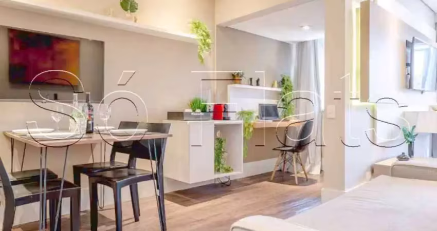 Flat transamérica berrini disponível para venda com 32m², 01 dormitório e 01 vaga de garagem