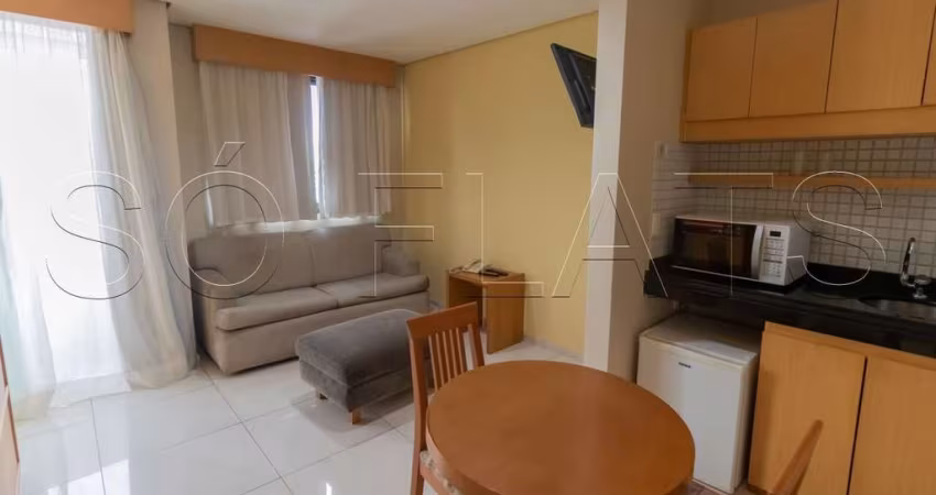 Flat Santana Gold, disponível para venda com 33m², 1 dormitório e 1 vaga de garagem