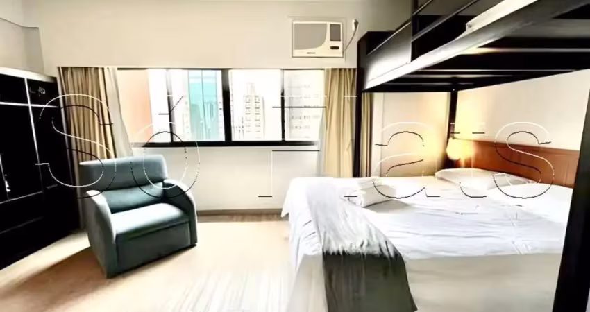 Flat Live Lodge disponível para venda com 27m², 01 dorm e 01 vaga de garagem