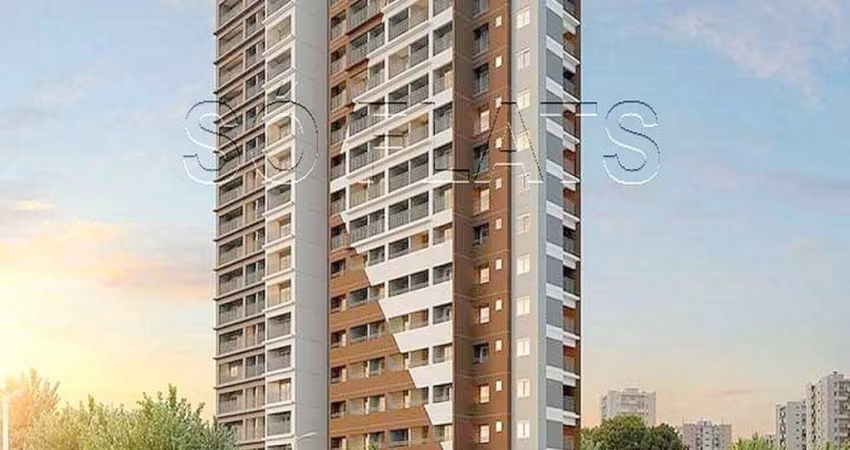 Studio My One Estação Campo Belo, apto disponível para venda com 42m² e 01 dormitório