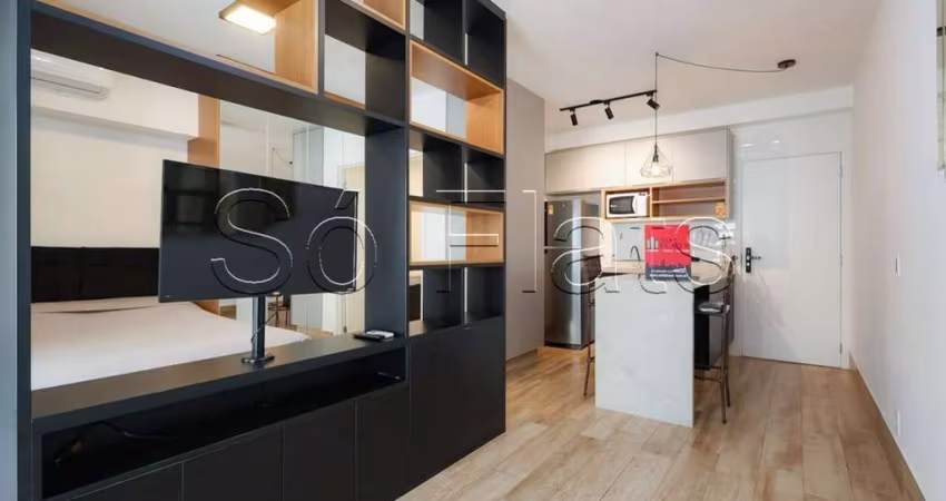 Residencial Landing Campo Belo, studio disponível para locação com 42m², 1 dormitório e 1 vaga
