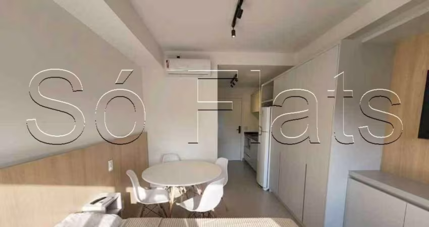Residencial Z Cotovia disponível para locação com 24m² e 1 dormitório no bairro de Moema.