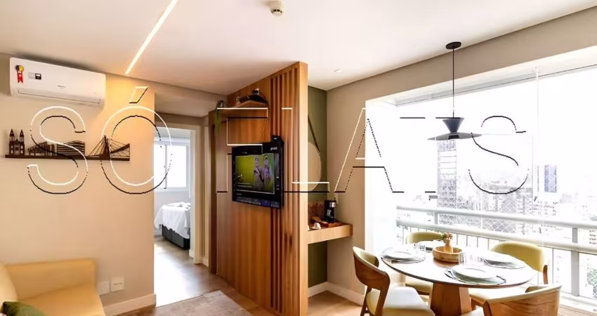 Flat Quality Bela Cintra disponível para venda com 44m², 02 dorms e 01 vaga de garagem