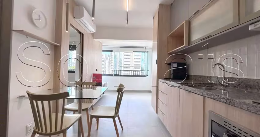 Studio Today Moema, apto disponível para locação com 32m² e 01 dormitório.
