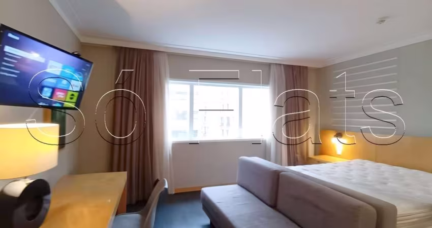 Flat Intercity Paulista, disponível para venda com 28m², 1 dormitório e 1 vaga