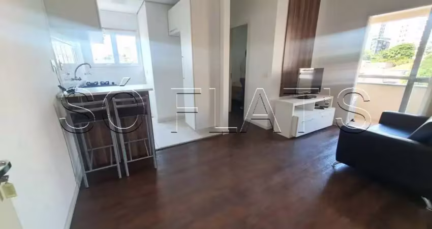 Flat la defense próximo a avenida sumaré com 30m² e 1 dormitório em perdizes ao lado da puc-sp.