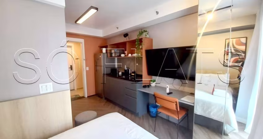 Studio disponível para locação em Moema próximo ao Parque do Ibirapuera e Avenida Indianópolis.