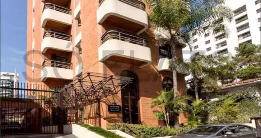 Flat no Itaim Bibi  para venda com 1 dormitório e 1 vaga  45m²