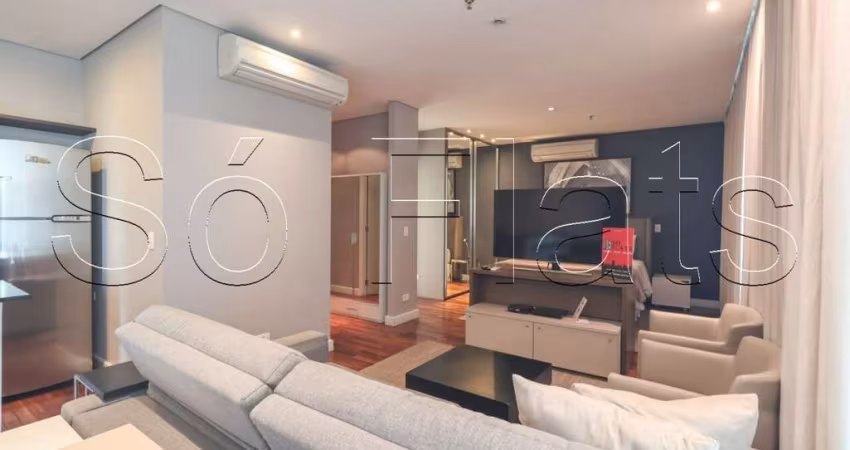 Flat FL Residence disponível para venda, apartamento com 66m², 01 dorm e 02 vagas de garagem