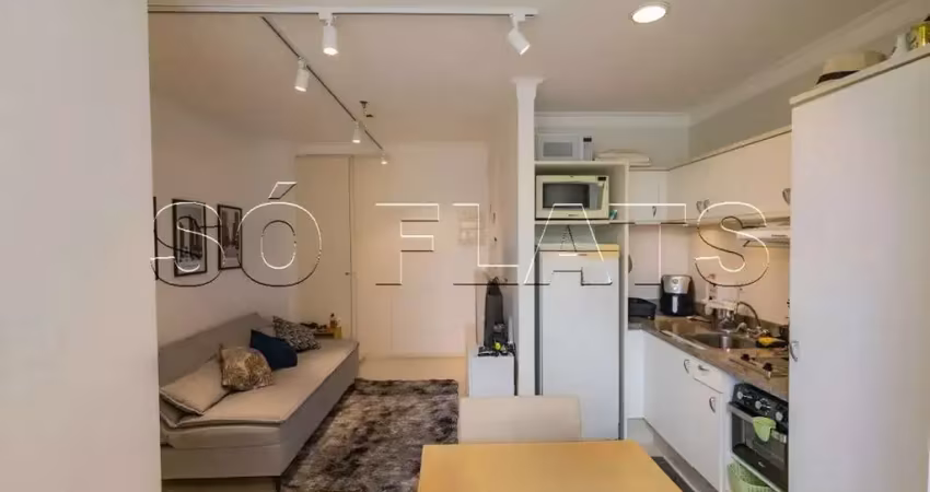 Flat Nobile Suítes Congonhas disponível para venda com 44m², 1 dormitório e 1 vaga de garagem