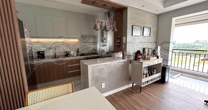 Residencial Bellini Alphaville, apartamento disponível para venda com 83m², 2 dormitórios e 2 vagas