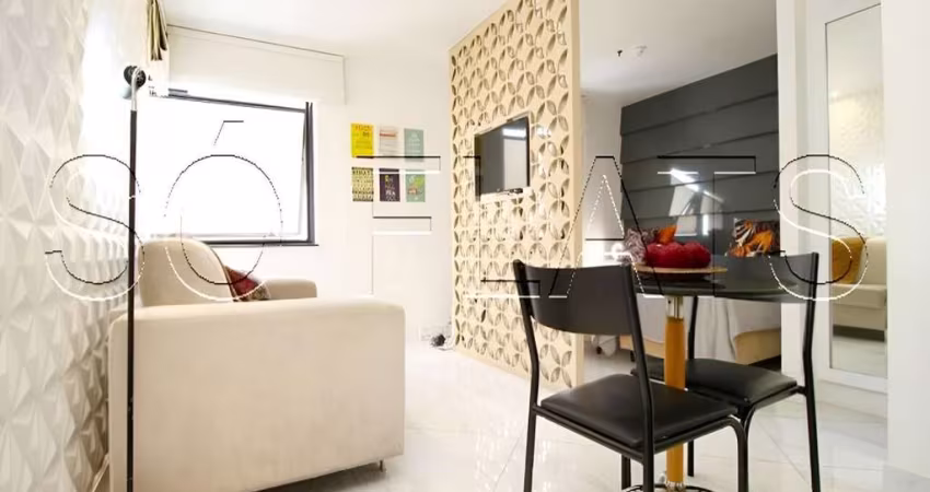 Flat Transamérica Jardins para venda com 28,9m², 1 dormitório e 1 vaga de garagem