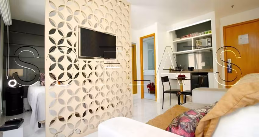 Flat Transamérica Jardins para venda com 28,9m², 1 dormitório e 1 vaga de garagem