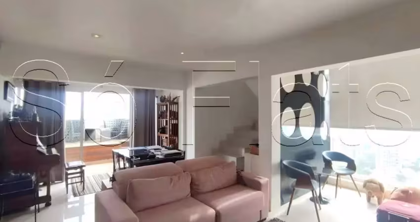 Residencial Concetto, apto na cobertura disponível para venda com 140m², 2 dorms e 3 vagas.