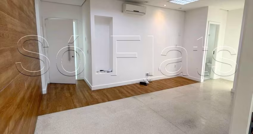 Sala Comercial Ahead, disponível para locação contendo 60m² e 2 vagas de garagem.
