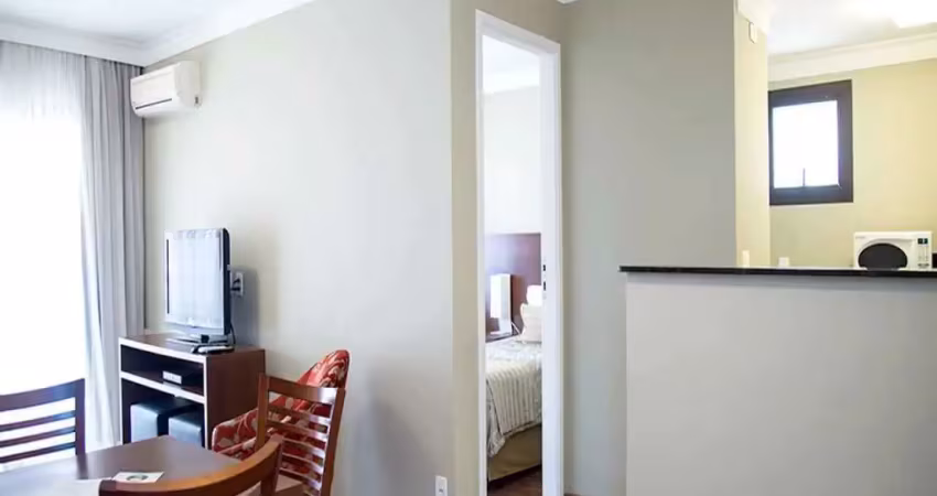 Apartamento de 02 dorms com serviços nos jardins para investimento