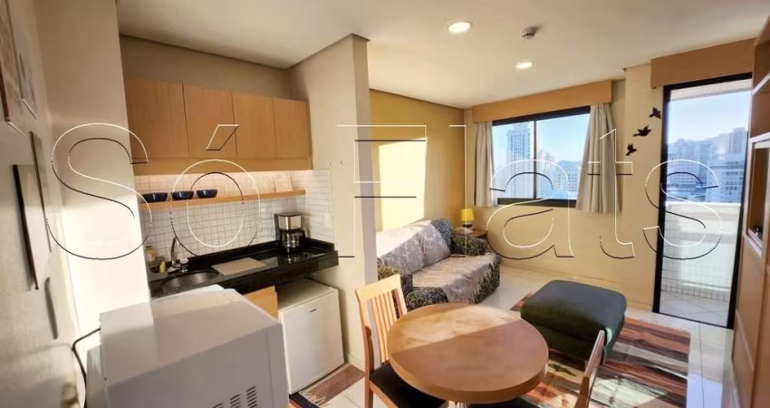 Flat Santana Gold, disponível para venda com 33m², 1 dormitório e 1 vaga de garagem