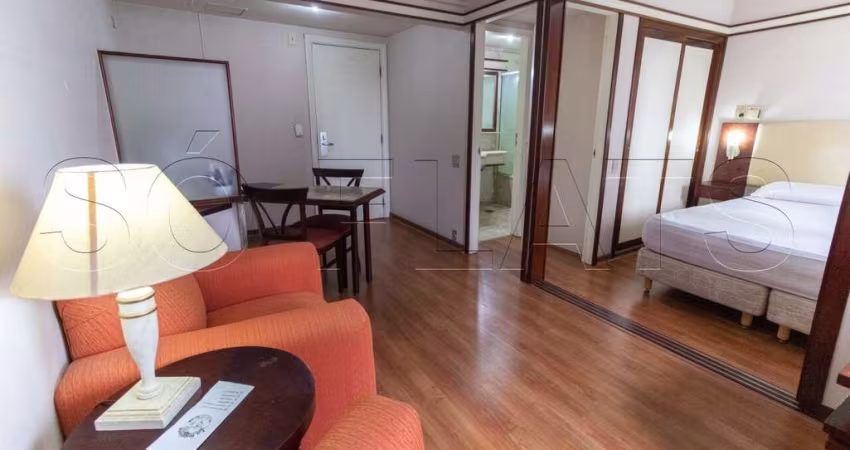 Flat Le Premier disponível para venda com 29m², 1 dormitório e 1 vaga de garagem