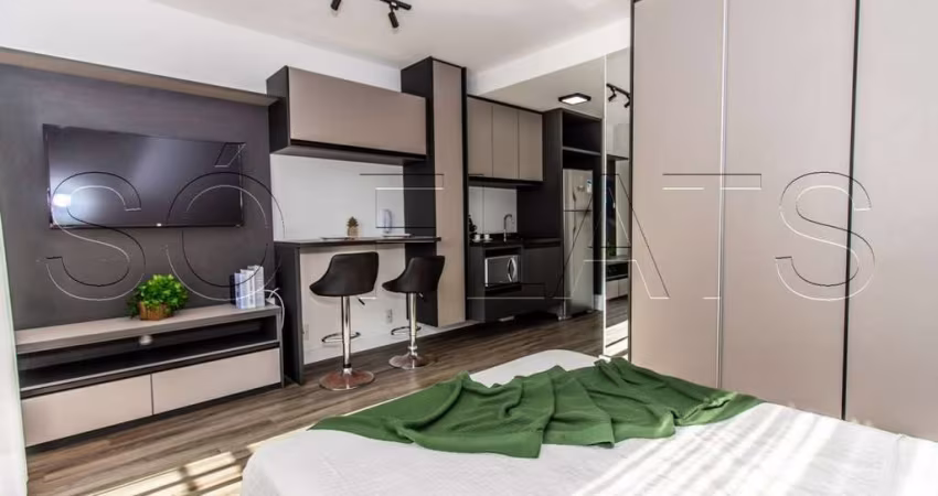 Studio Is Moema disponível para venda com 26m², 01 dormitório