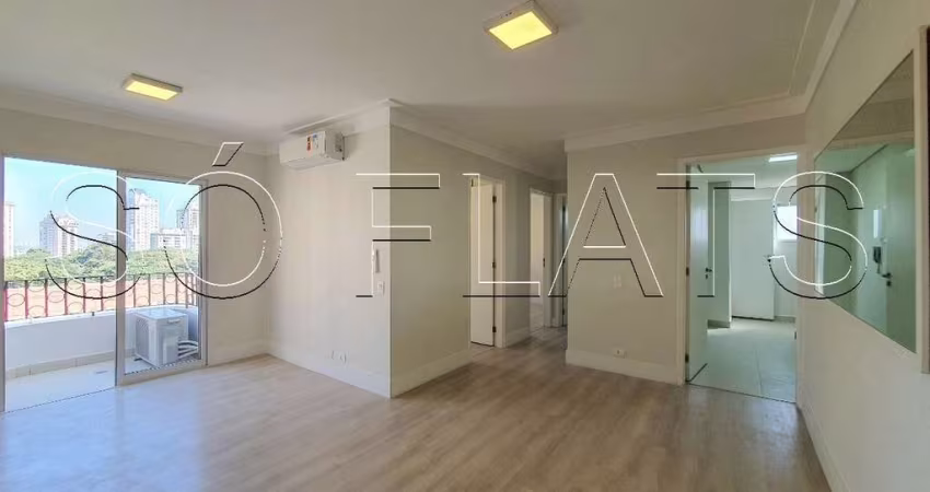 Residencial Parque Trianon, apto disponível para locação contendo 55m², 2 dormitórios e 1 vaga.