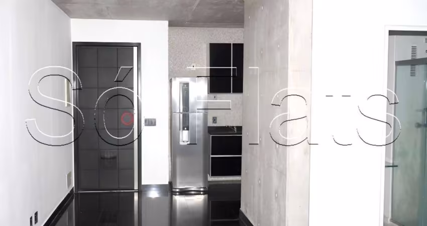 Residencial Maxhaus Panamby, apto disponível para locação contendo 70m², 1 dormitório e 2 vagas.