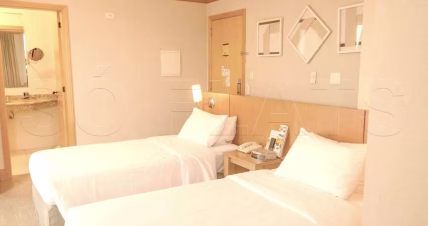 Flat com 29m² no pool para investimento em Santana.