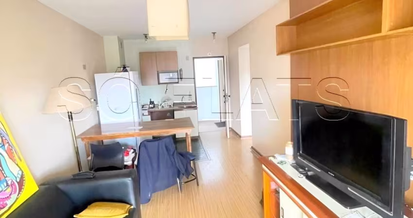 Flat para locação na Av. Brigadeiro Luís Antônio, fácil acesso a Paulista e ao Pq. do Ibirapuera.