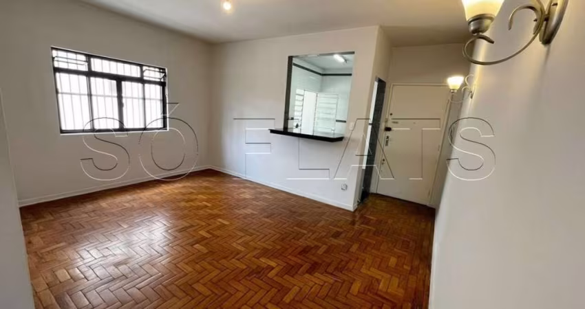 Residencial Ribeiro, apto disponível para locação contendo 56m² e 01 dormitório.
