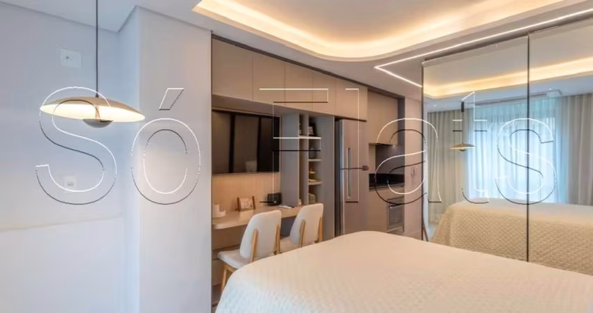 Residencial Solo Jardins, apto disponível para locação contendo 24m² e 1 dormitório.