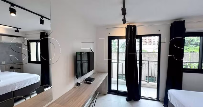 Apto no Studio Is Moema disponível para locação com excelente localização em Moema.