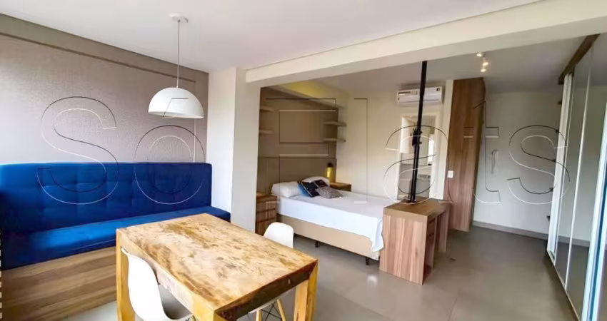 Residencial Vitreo Klabin, studio disponível para locação contendo 36m², 1 dormitório e 1 vaga.