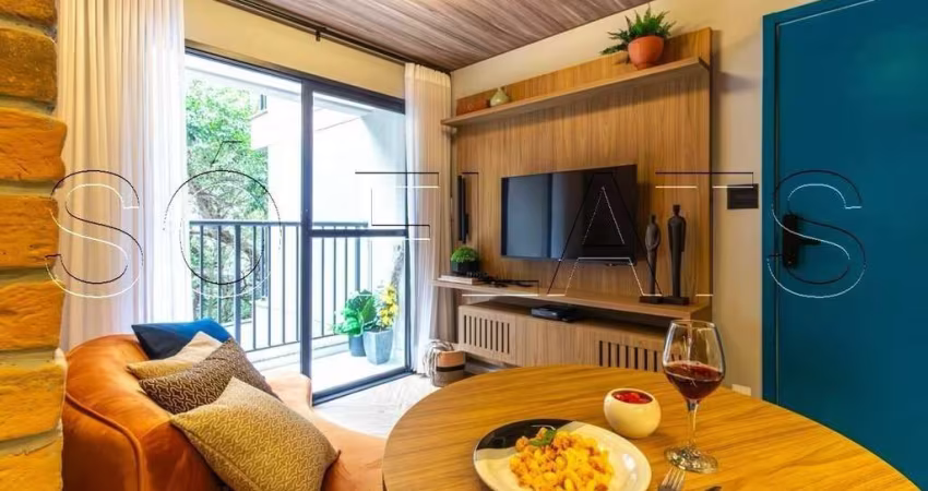 Studio Today Augusta, apartamento disponível para locação com 40m² e 2 dormitórios.