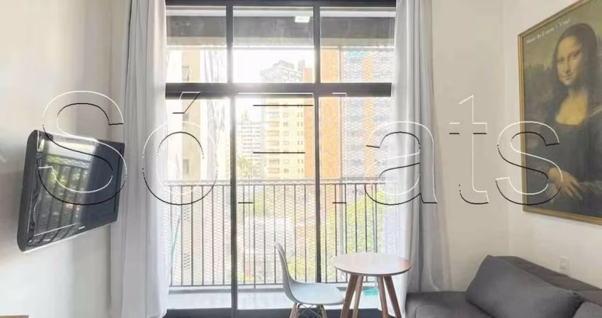 Residencial Bauhaus Pinheiros,  para venda com 29m², 01 dormitório, sem vaga.
